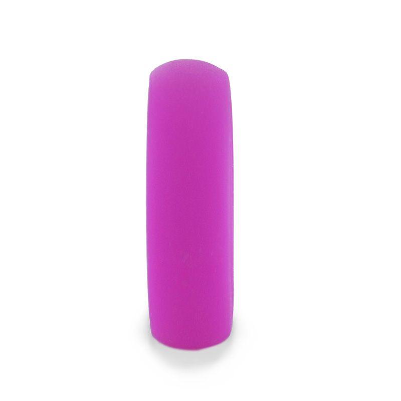 MAYRA Silicone Ring for Men and Women Purple Comfort Fit Hypoallergenic Remix - 8mm