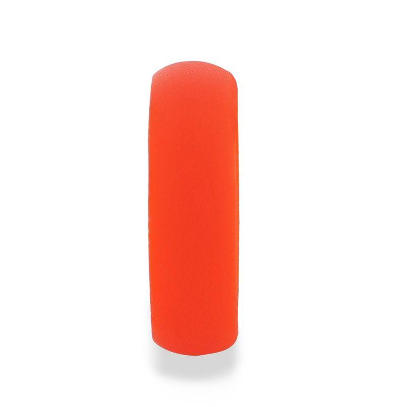 TROPICANA Silicone Ring for Men and Women Orange Comfort Fit Hypoallergenic Remix - 8mm