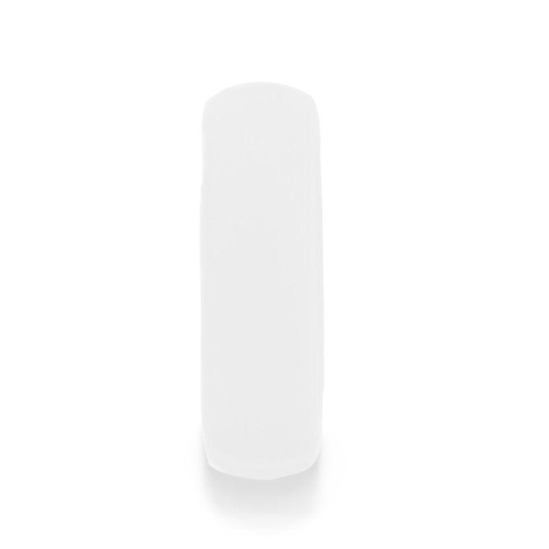 COCO Silicone Ring for Men and Women White Comfort Fit Hypoallergenic Remix - 8mm